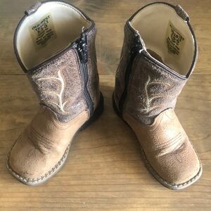 Old West Toddler Cowboy Boots size 5.5